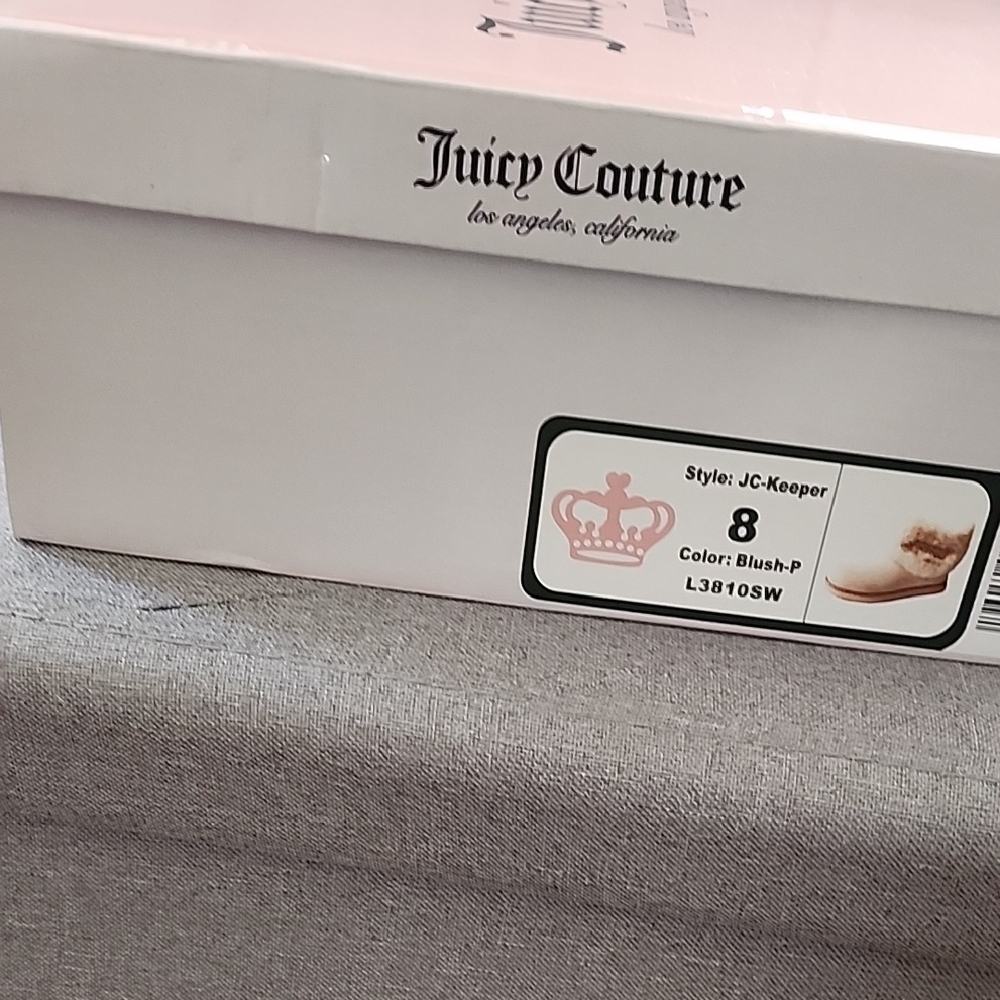 Juicy Couture Blush Pink Shoe Box